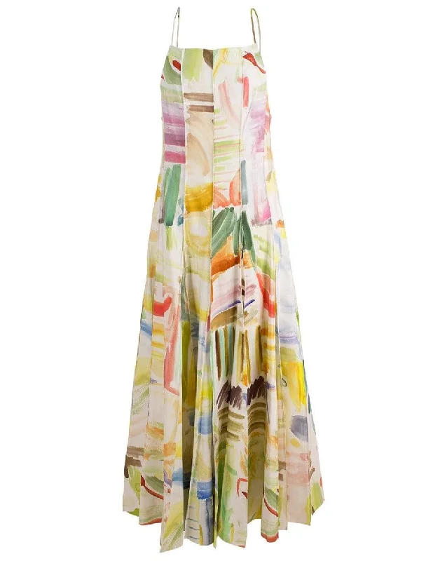 Million Pleats Dress Tunics Evening elegant