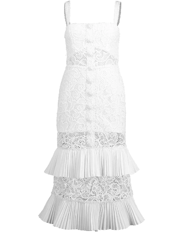Lyssa Tiered Skirt Dress Tunics Business professional