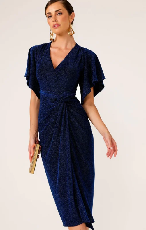 Sacha Drake - The Emporium Dress - Sapphire Lurex Tunics Exclusive limited