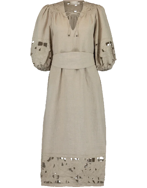 Juno Embroidered Yoke Dress Tunics Favorite customer