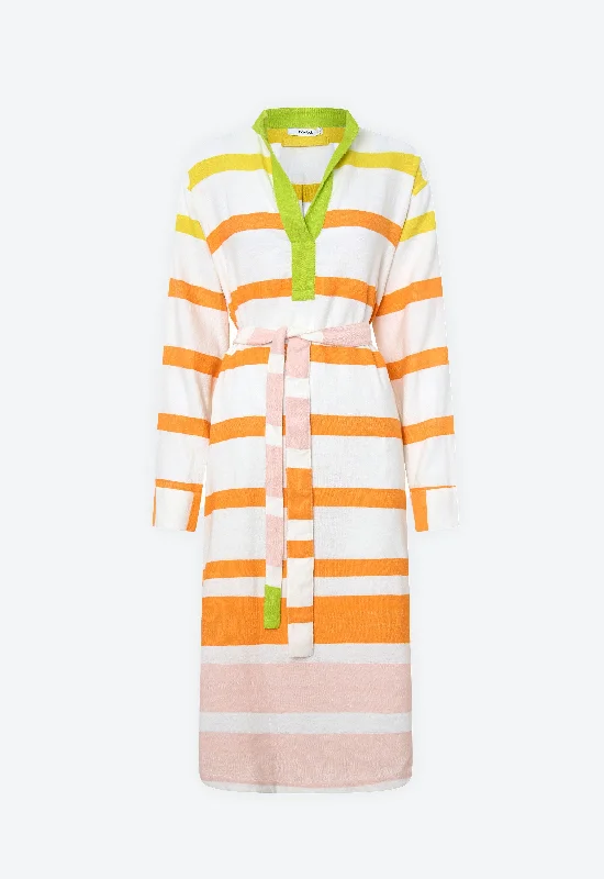 Paddle Kaftan Dress - Shine Stripe Tunics Top rated