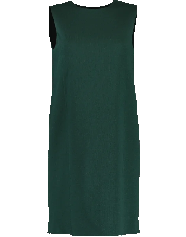 Tie Back Shift Dress Tunics Formal black