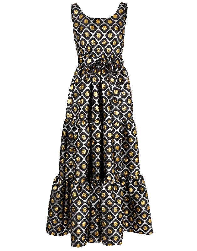 Pellicano Dinner Dress Cowl Neckline Elegant
