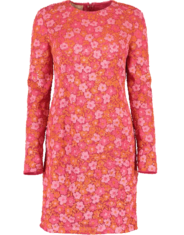 Watermelon Embroidered Dress Tunics Spring floral