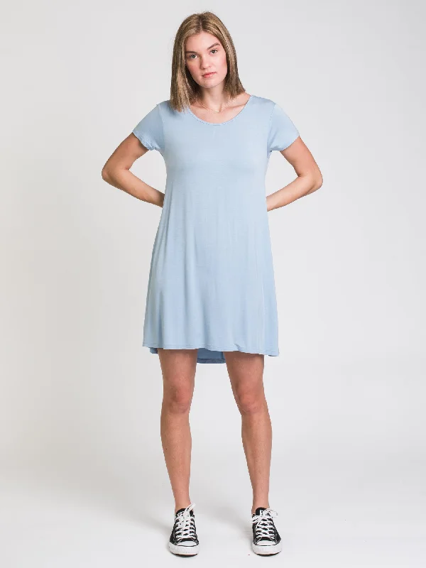 HARLOW LEIGH TEE DRESS - CLEARANCE A-Line Day Work