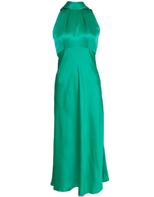 Michelle Midi B Dress Halter Neckline Beach