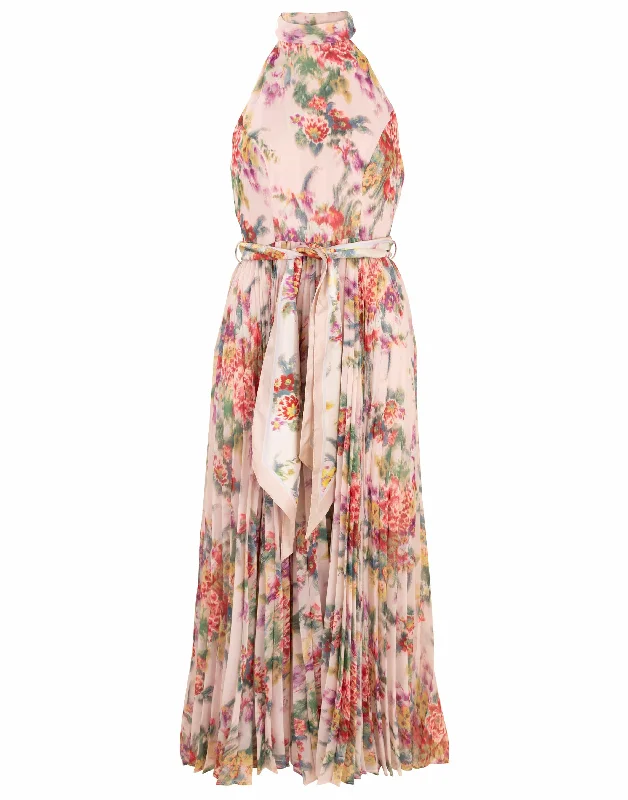 Wavelength Sunray Picnic Dress Boatneck Modish Everyday