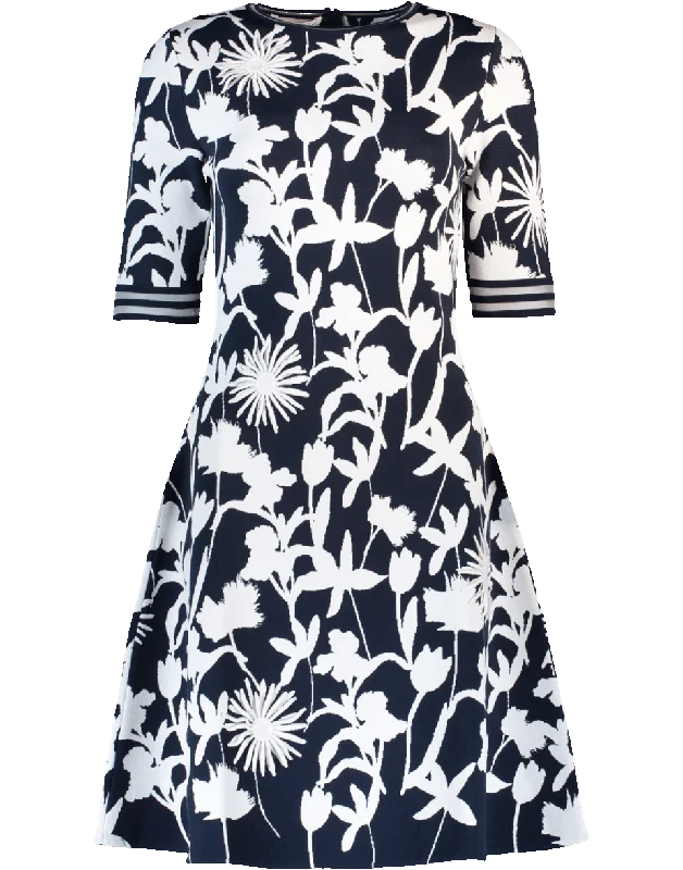 Knit Dress With Appliques Tunics Short Trendy