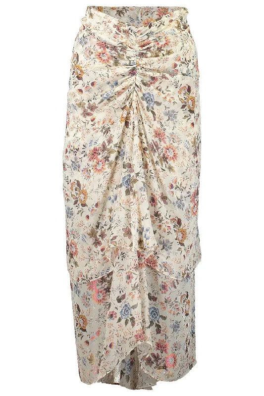 Sira Skirt midi skirt versatile