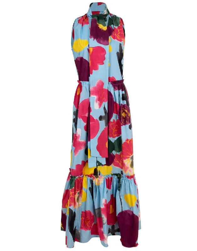 Sleeveless Lou Lou Print Dress Tunics Seasonal trendy