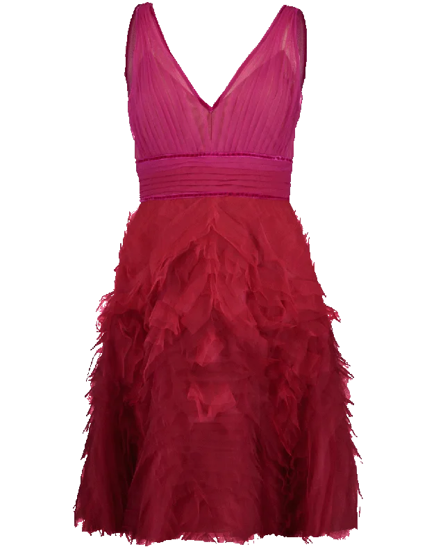 Ombre Textured Dress Tunics Cozy comfortable