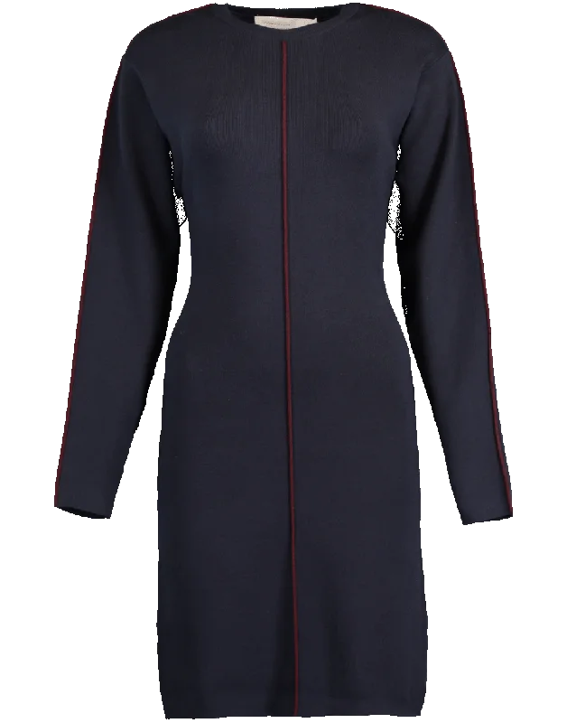 Drop Sleeve A-Line Dress Tunics Bridal satin