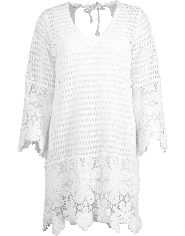 Crochet Cosenza Dress Tunics Leisure comfortable