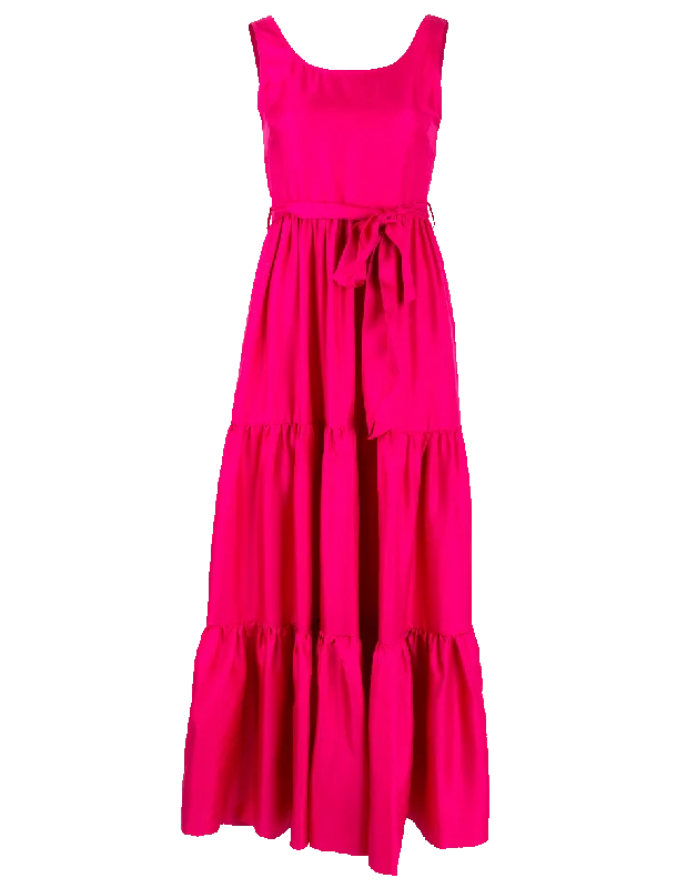 Pellicano Dinner Dress Crew Neckline Sporty