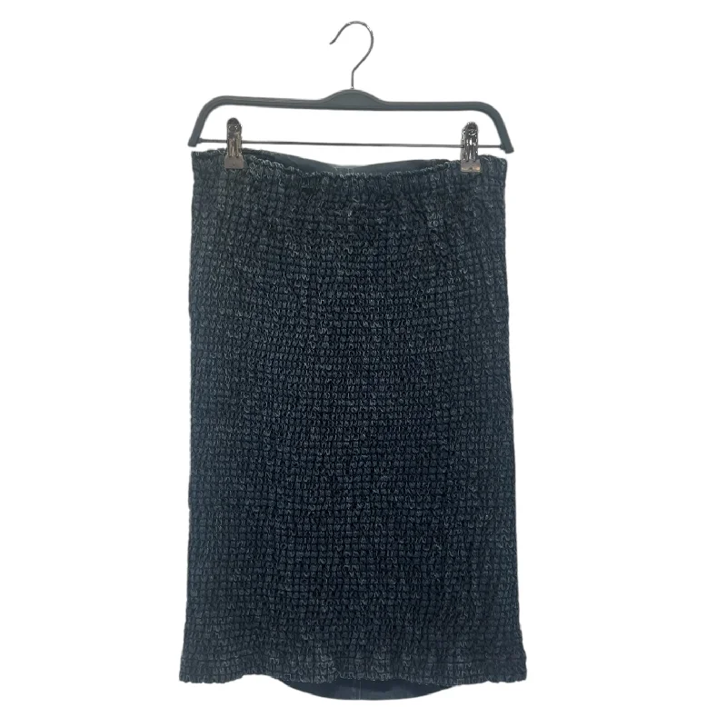 MM6/Skirt/S/NVY/DENIM chiffon skirt airy