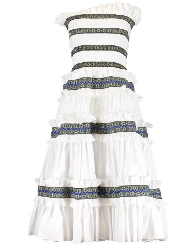 Smocked Carina Dress Tunics Evening elegant