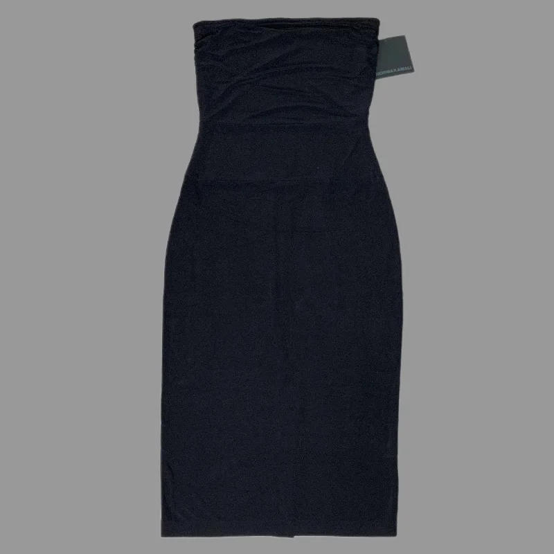 NORMA KAMALI Strapless Dress To Knee SZ M/38 Black KK4253PL097001 (New) Tunics Chic fashionable