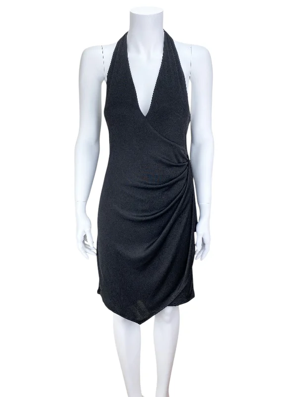 Alice + Olivia Women's Marx Mini Halter Dress Black Size 10 Tunics Luxurious premium Alice + Olivia Women's Marx Mini Halter Dress Black Size 10 Tunics Luxurious premium