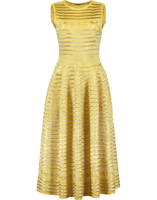 Ghita Long Metallic Design Dress Tunics Ceremony elegant