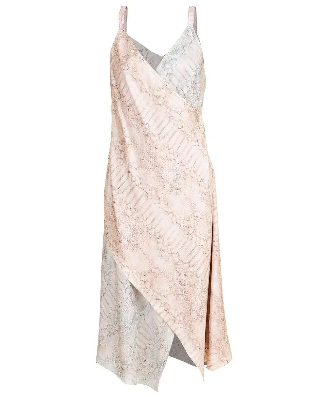 Alicia Twill Slip Dress Tunics Fashionable chic