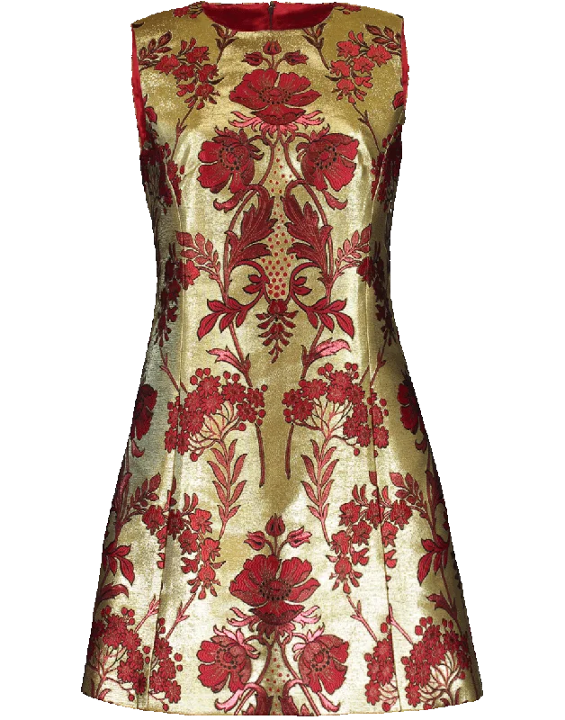 Lurex Jacquard Dress Tunics Fall fleece