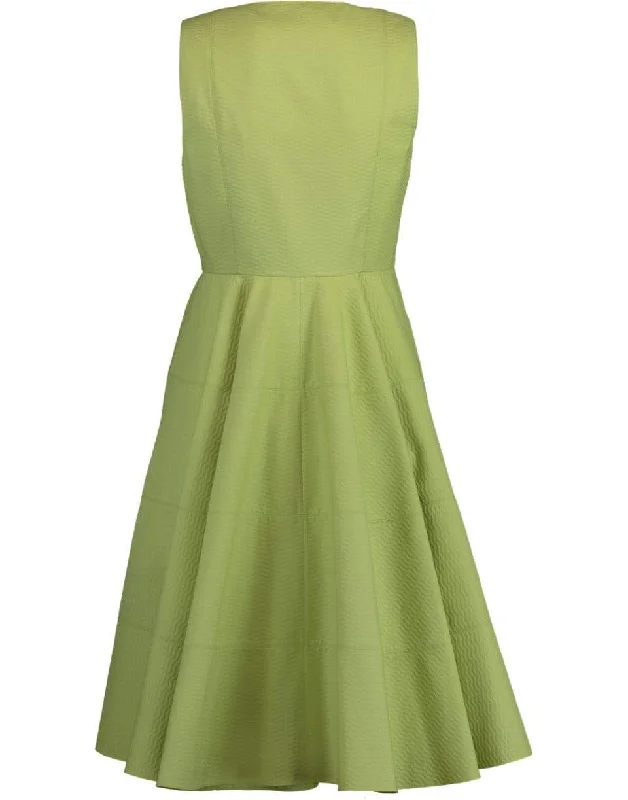 Square Neck Zip Front Dress Tunics Satin smooth
