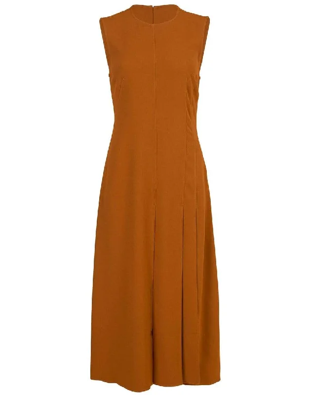 Pleat Drape Dress Tunics Trendy modern