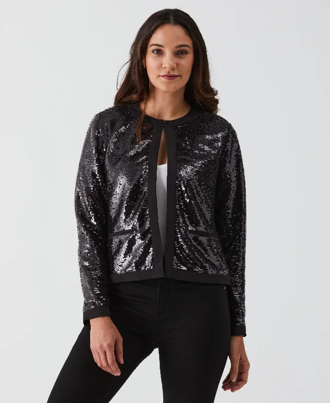 Sequin Jacket Faux Fur Jacket Real Fur Jacket Shearling Jacket