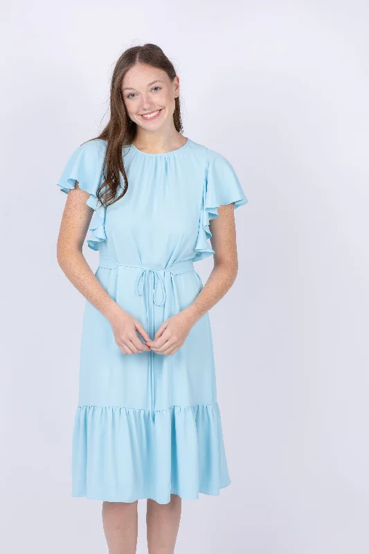 Amanda Uprichard Normandy Dress in Ice Blue