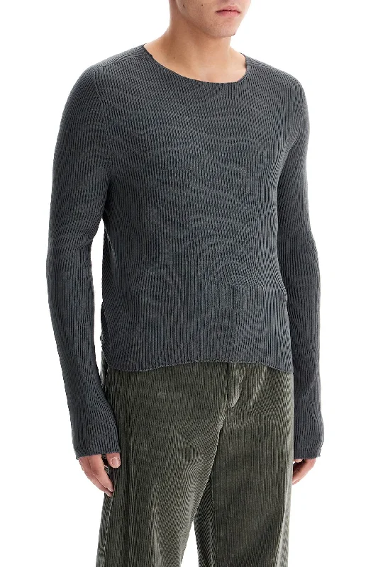 Rier Slim Fit Knit Pullover Sweater Sheath Sleeve Elegant