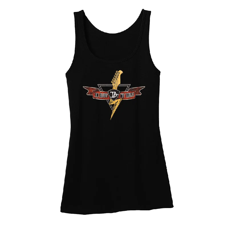 Blues Thunderbolt Tank (Women) cutout tank top