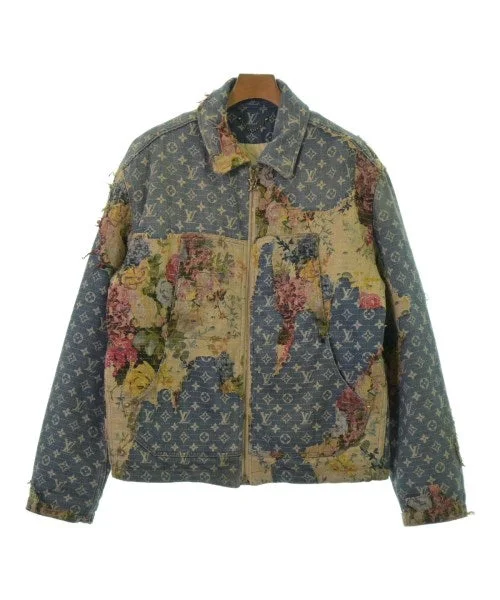 LOUIS VUITTON Denim jackets Oversized Jacket Tailored Jacket Straight Jacket