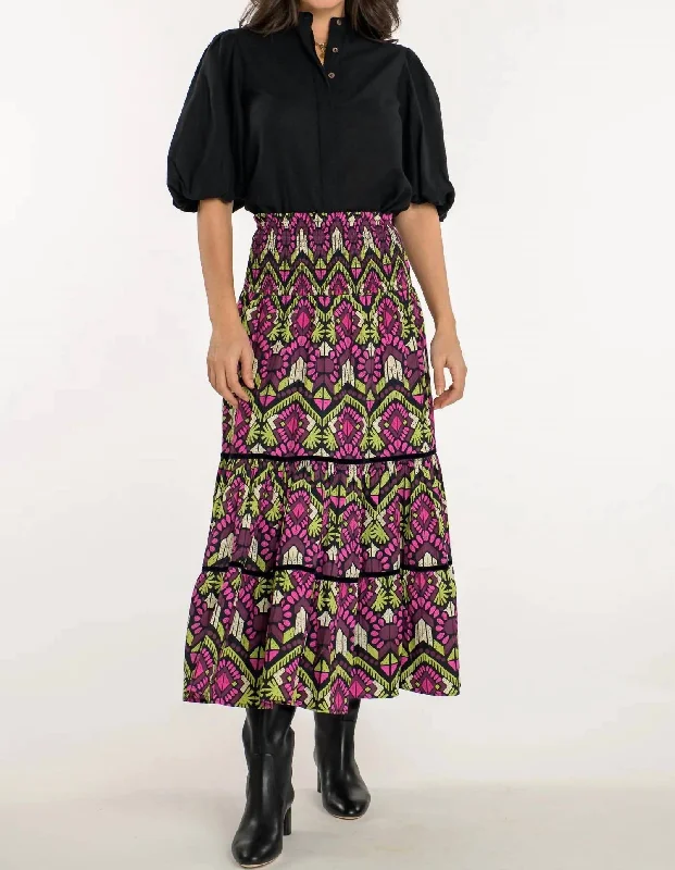 Izzy Skirt/dress In Aztec