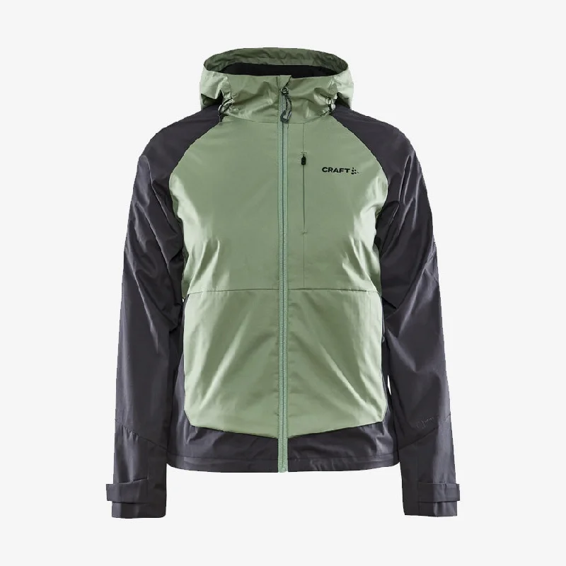 Women's Backcountry Jacket (Slate/Jade) Rayon Fabric Velvet Fabric Corduroy Fabric