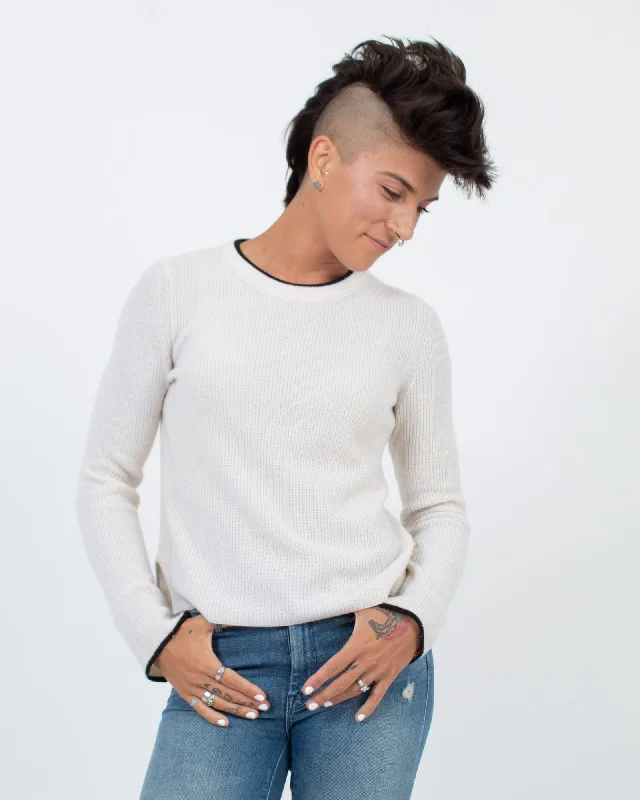 Cashmere Pullover Sweater Boat Neck Sweater