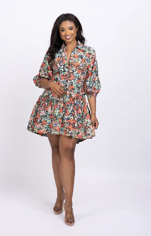 Cara Cara Silvia Dress Poppy
