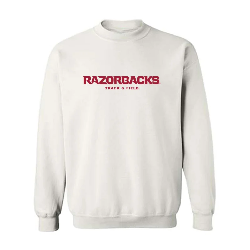 Arkansas - NCAA Women's Track & Field : Amber Anning - Classic Shersey Crewneck Sweatshirt Hoodie with Crew Neck Simple Timeless