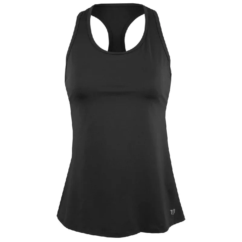 Eleven Women's Race Day Tank - Black breathable tank top