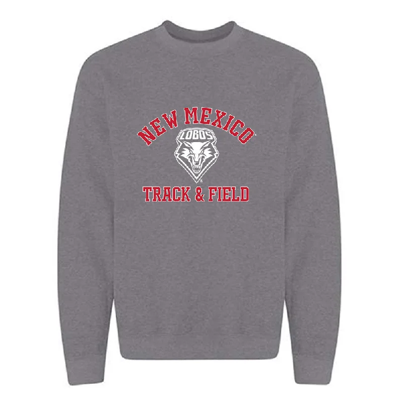 New Mexico - NCAA Women's Track & Field : Laylah Lawson - Classic Shersey Crewneck Sweatshirt Hoodie with Front Slit Layering Stylish