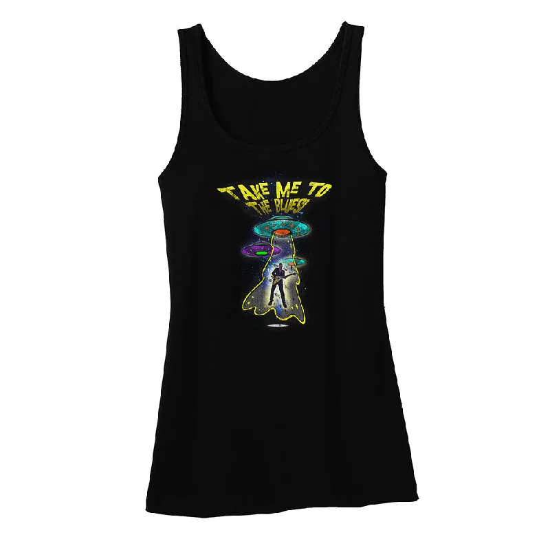 Take Me to the Blues Tank (Women) stylish tank top