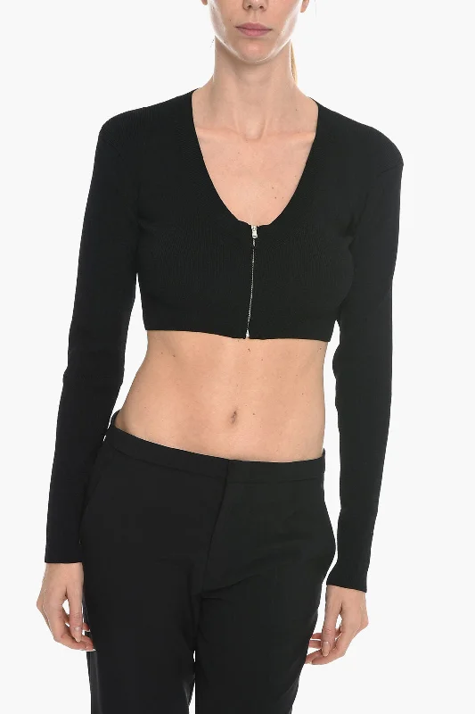 Birgitte Herskind VANESSA HONG Crop MISS Cardigan With V-Neck And Front Closur M Standard size Elegant Classic Vintage Birgitte Herskind VANESSA HONG Crop MISS Cardigan With V-Neck And Front Closur M Standard size Elegant Classic Vintage