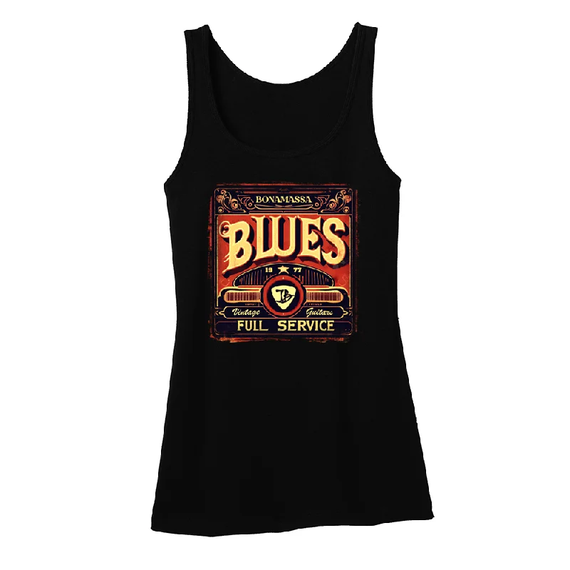 Full Service Blues Tank (Women) crossback tank top