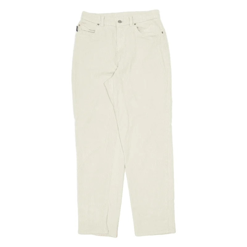 LAUREN RALPH LAUREN Corduroy Trousers Beige Regular Tapered Womens W26 L30 Skinny Trousers Denim Stretchy LAUREN RALPH LAUREN Corduroy Trousers Beige Regular Tapered Womens W26 L30 Skinny Trousers Denim Stretchy