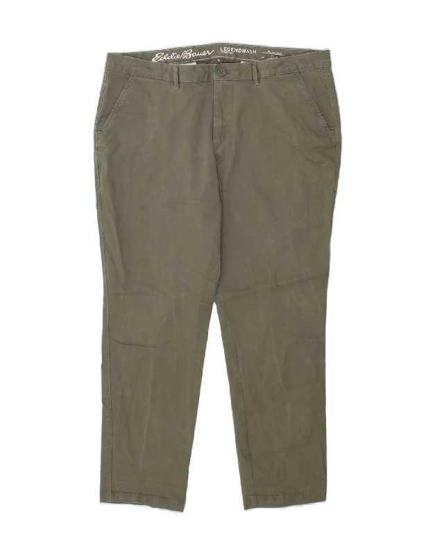 EDDIE BAUER Womens Boyfriend Slim Chino Trousers US 18 2XL W42 L30 Green Trousers Wedding White EDDIE BAUER Womens Boyfriend Slim Chino Trousers US 18 2XL W42 L30 Green Trousers Wedding White