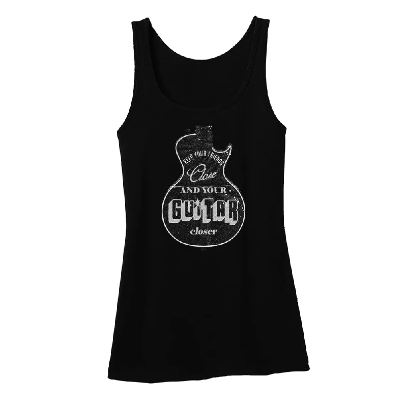 Keep Your Guitar Closer Tank (Women) sleep tank top