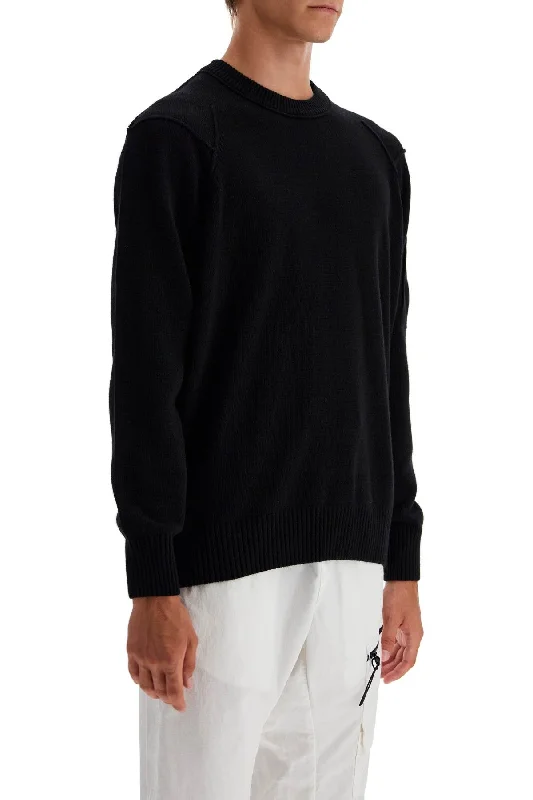 Cp Company Crewneck Pullover With Mock Neck Pullover