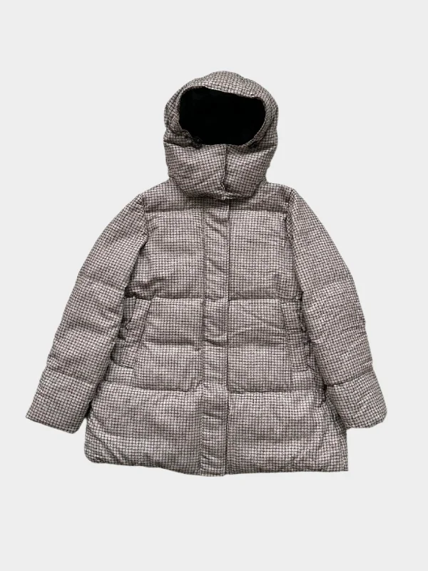 Puffy Checkered Jacket Ribbed Jacket Pleated Jacket Ruffled Jacket