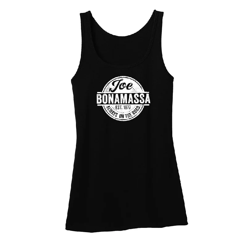 Always On The Road Stamp Tank (Women) cropped tank top