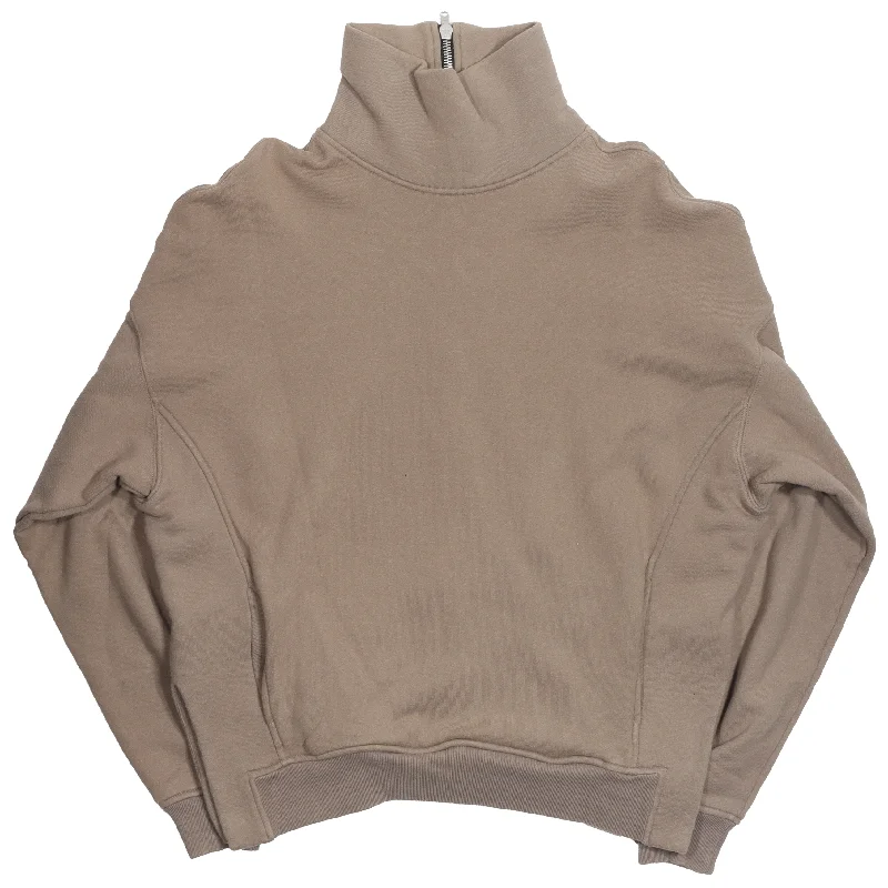 Mock Neck Pullover Sweatshirt Shawl Collar Sweater