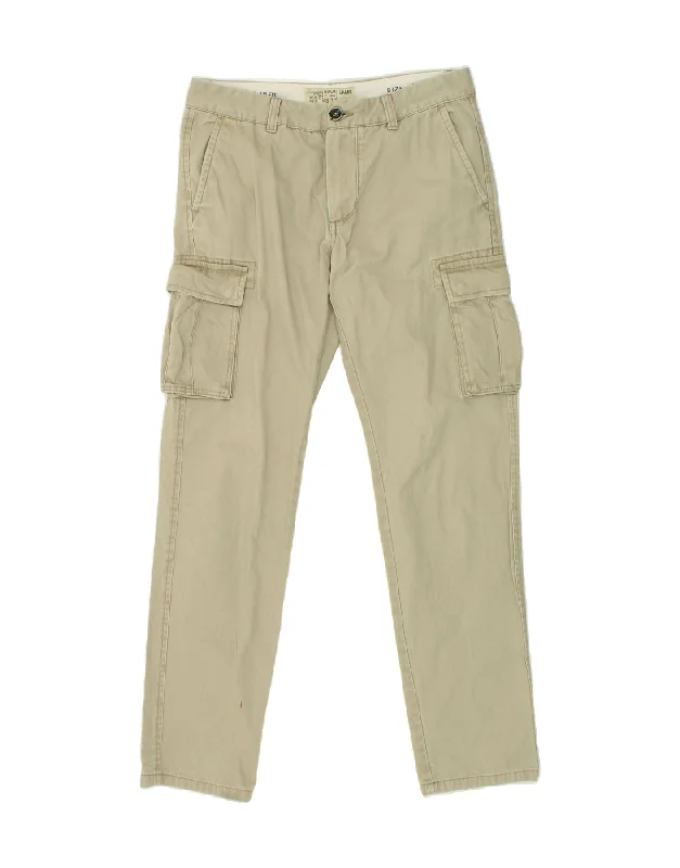 OVS Womens Slim Cargo Trousers IT 46 Large W32 L31 Beige Cotton Trousers stylish modern OVS Womens Slim Cargo Trousers IT 46 Large W32 L31 Beige Cotton Trousers stylish modern